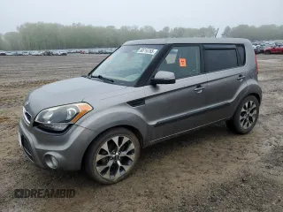 2012 Kia Soul + with VIN KNDJT2A64C7375055, listed as a Copart auction lot 50710765 with 150,850 mi miles and Clean Title. Bid and sale history available at carsss.com. Image 1.