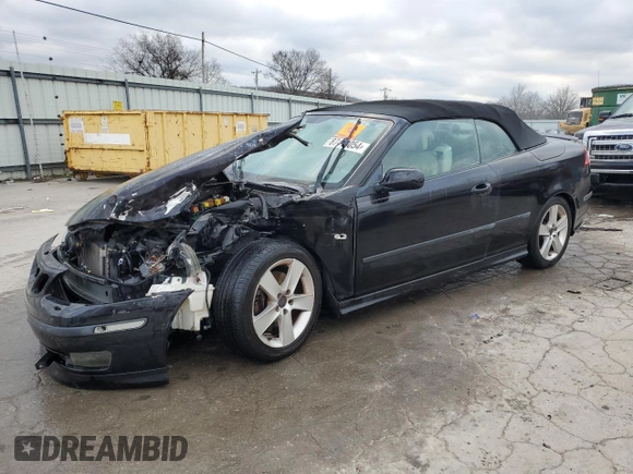 2006 Saab 9-3 Aero z VIN YS3FH71U466110271, wystawiony jako Copart lot #87414054 z przebiegiem Nie podano mil oraz Szkoda całkowita • Salvage title. Historia ofert i sprzedaży dostępna na DreamBid. Obrazek 1.