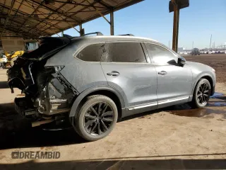 2022 Mazda CX-9 Grand Touring with VIN JM3TCBDYXN0612186, listed as a Copart auction lot 44343425 with 39,079 mi miles and Salvage Title. Bid and sale history available at carsss.com. Image 3.