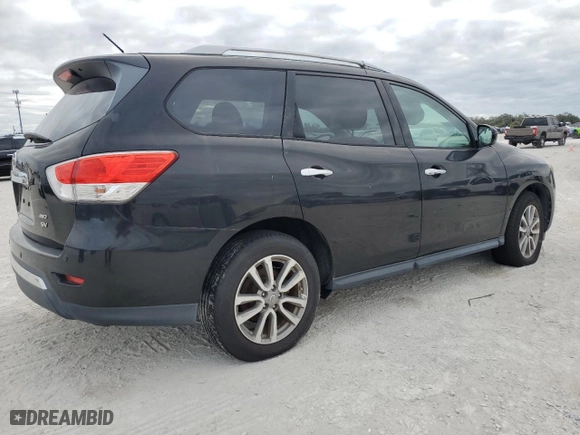 2015 Nissan Pathfinder S with VIN 5N1AR2MN6FC617661, listed as a Copart auction lot 89048785 with 83,971 mi miles and Clean Title. Bid and sale history available at carsss.com. Image 3.