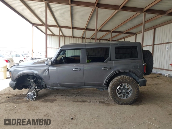 2023 Ford Bronco z VIN 1FMEE5DP8PLA91454, wystawiony jako IAAI lot #42023594 z przebiegiem 49 354 mil mil oraz . Historia ofert i sprzedaży dostępna na DreamBid. Obrazek 14.