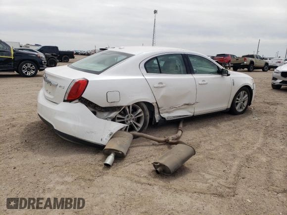 2011 Lincoln MKS with VIN 1LNHL9DR7BG605341, listed as a Copart auction lot 53712495 with 74,732 mi miles and Salvage Title. Bid and sale history available at DreamBid. Image 3.