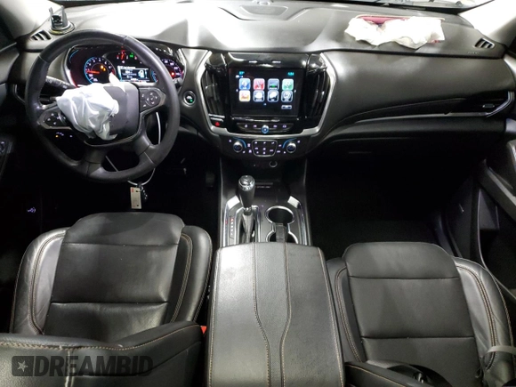 2018 Chevrolet Traverse Premier z VIN 1GNERKKW8JJ109978, wystawiony jako Copart lot #51374415 z przebiegiem 147 029 mil mil oraz Szkoda całkowita • Salvage title. Historia ofert i sprzedaży dostępna na DreamBid. Obrazek 8.