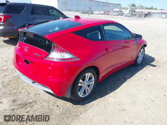 2011 Honda CR-Z with VIN JHMZF1D49BS008726, listed as a IAAI auction lot 42009305 with 138,792 mi miles and . Bid and sale history available at DreamBid. Image 4.