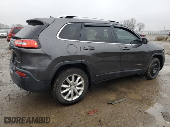 2017 Jeep Cherokee Limited с VIN 1C4PJMDB7HW636115, выставлен на аукционе Copart как лот 43131305 с пробегом 117 236 миль миль и Списание • Salvage title. История ставок и продаж доступна на DreamBid. Изображение 3.