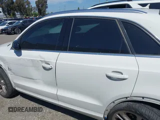 2015 Audi Q3 2.0T Premium Plus with VIN WA1EFCFS9FR002651, listed as a IAAI auction lot 41755613 with 111,281 mi miles. Bid and sale history available at carsss.com. Image 15.