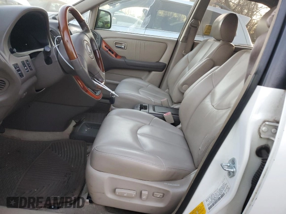 2002 Lexus RX 300 with VIN JTJGF10U820137256, listed as a Copart auction lot 82670214 with 0 mi miles and Clean Title. Bid and sale history available at carsss.com. Image 7.