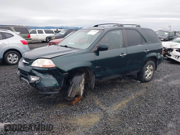 2001 Acura MDX with VIN 2HNYD18231H503340, listed as a IAAI auction lot 41799046 with 143,442 mi miles. Bid and sale history available at carsss.com. Image 17.