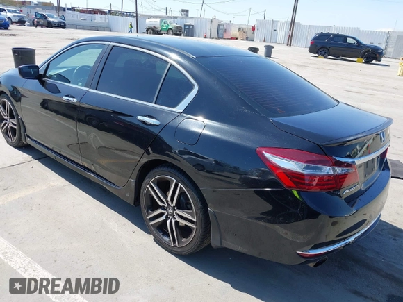 2016 Honda Accord Sport with VIN 1HGCR2F50GA227308, listed as a IAAI auction lot 42532929 with 249,266 mi miles and . Bid and sale history available at DreamBid. Image 3.