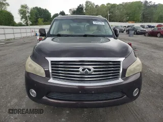 2013 Infiniti QX56 with VIN JN8AZ2NEXD9040196, listed as a Copart auction lot 52965795 with 266,717 mi miles and Clean Title. Bid and sale history available at carsss.com. Image 5.