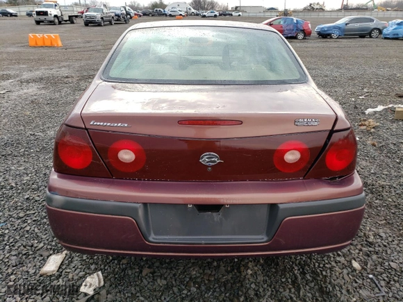 2000 Chevrolet Impala with VIN 2G1WF55K2Y9163971, listed as a Copart auction lot 47093875 with 65,951 mi miles and Salvage Title. Bid and sale history available at carsss.com. Image 6.