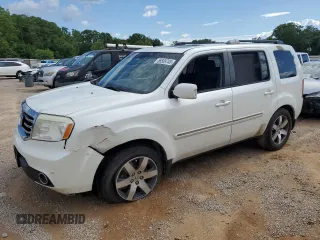 2013 Honda Pilot Touring with VIN 5FNYF3H97DB016239, listed as a Copart auction lot 56509745 with 190,756 mi miles and Salvage title. Bid and sale history available at DreamBid. Image 1.