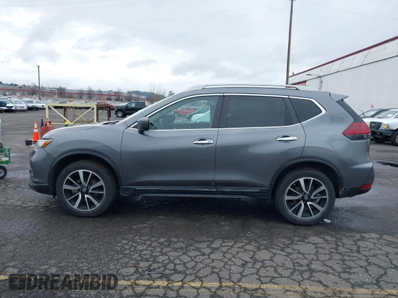 2019 Nissan Rogue SV with VIN 5N1AT2MV3KC791036, listed as a IAAI auction lot 41637400 with 119,653 mi miles. Bid and sale history available at carsss.com. Image 14.