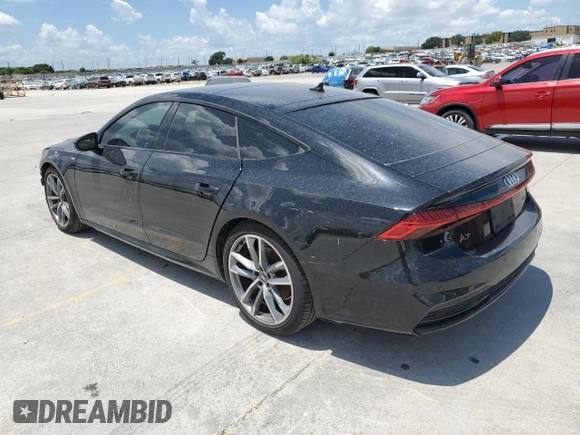 2020 Audi A7 Premium Plus with VIN WAUU2AF24LN017138, listed as a Copart auction lot 57811094 with 33,764 mi miles and Clean Title. Bid and sale history available at carsss.com. Image 2.