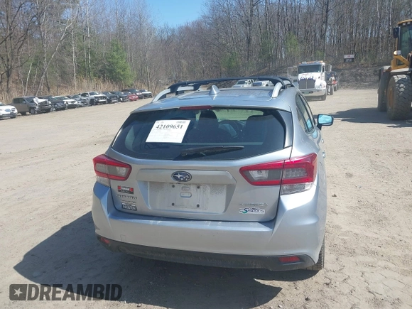 2022 Subaru Impreza Premium with VIN 4S3GTAD63N3724104, listed as a IAAI auction lot 42109651 with 22,534 mi miles and . Bid and sale history available at DreamBid. Image 16.