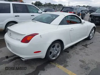 2003 Lexus SC 430 with VIN JTHFN48Y630048490, listed as a IAAI auction lot 41392967 with 163,807 mi miles and . Bid and sale history available at DreamBid. Image 4.