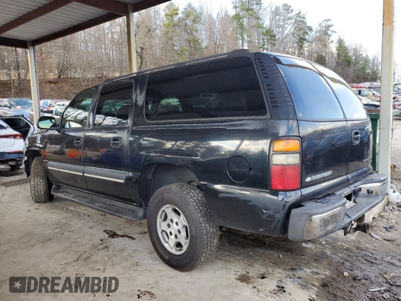 2004 Chevrolet Suburban LT with VIN 1GNEC16Z34J180543, listed as a Copart auction lot 44303975 with 270,011 mi miles and Salvage Title. Bid and sale history available at carsss.com. Image 2.