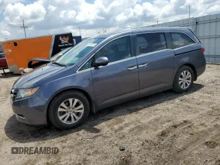 2016 Honda Odyssey EX-L z VIN 5FNRL5H65GB017067, wystawiony jako Copart lot #58424235 z przebiegiem 89 988 mil mil oraz Szkoda całkowita • Salvage title. Historia ofert i sprzedaży dostępna na DreamBid. Obrazek 1.