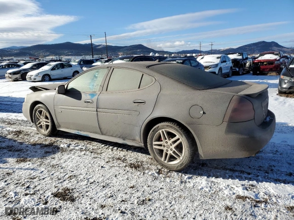 2005 Pontiac Grand Prix GTP with VIN 2G2WR544151166621, listed as a Copart auction lot 83811154 with 30844 miles and Clean Title. Bid and sale history available at carsss.com. Image 2.