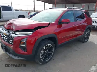 2025 Chevrolet Equinox AWD LT with VIN 3GNAXPEGXSL103535, listed as a IAAI auction lot 41570483 with 2,312 mi miles. Bid and sale history available at carsss.com. Image 17.