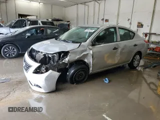 2012 Nissan Versa S with VIN 3N1CN7AP9CL826066, listed as a Copart auction lot 50645295 with 156,732 mi miles and Salvage Title. Bid and sale history available at carsss.com. Image 1.