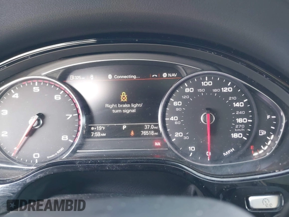 2015 Audi A8 L 4.0T with VIN WAU32AFD0FN035282, listed as a IAAI auction lot 41515136 with 76,518 mi miles. Bid and sale history available at carsss.com. Image 15.