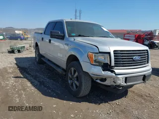 2014 Ford F-150 XL with VIN 1FTFW1EF2EFC89236, listed as a IAAI auction lot 41763465 with 133,772 mi miles. Bid and sale history available at carsss.com. Image 1.