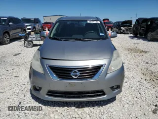 2014 Nissan Versa S with VIN 3N1CN7AP1EL841096, listed as a Copart auction lot 54109125 with 117,354 mi miles and Salvage Title. Bid and sale history available at carsss.com. Image 5.