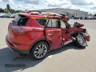 2016 Toyota RAV4 Limited z VIN JTMDFREV3GJ064501, wystawiony jako Copart lot #53970105 z przebiegiem Nie podano mil oraz Szkoda całkowita • Salvage title. Historia ofert i sprzedaży dostępna na DreamBid. Obrazek 3.