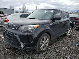 2016 Kia Soul + with VIN KNDJP3A53G7343074, listed as a Copart auction lot 50880055 with 59,611 mi miles and Salvage Title. Bid and sale history available at carsss.com. Image 1.