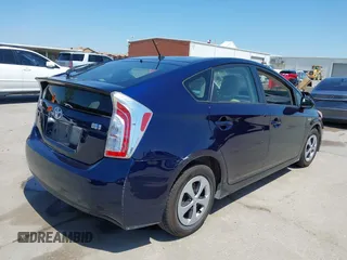 2012 Toyota Prius One with VIN JTDKN3DU2C1559380, listed as a IAAI auction lot 42041076 with 222,740 mi miles. Bid and sale history available at carsss.com. Image 4.