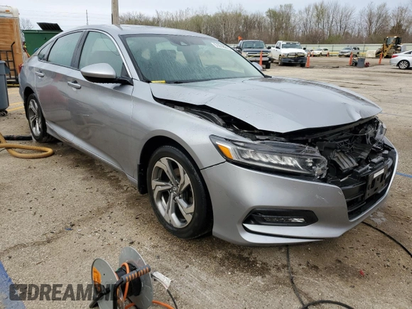 2018 Honda Accord EX with VIN 1HGCV1F49JA072875, listed as a Copart auction lot 51618915 with 137,424 mi miles and Salvage Title. Bid and sale history available at DreamBid. Image 4.