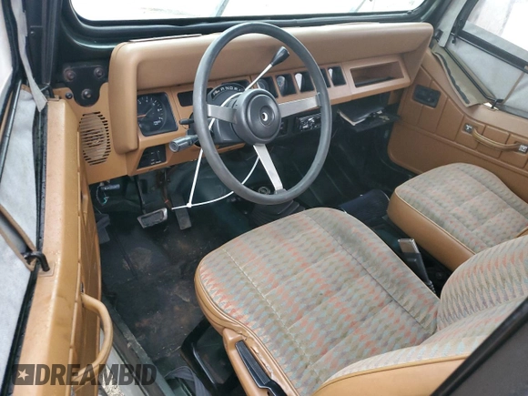 1995 Jeep Wrangler S with VIN 1J4FY19P5SP256440, listed as a Copart auction lot 82270794 with 169,070 mi miles and Clean Title. Bid and sale history available at carsss.com. Image 8.