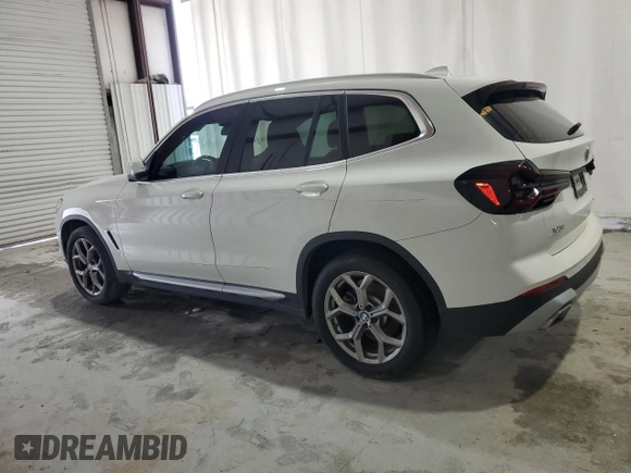 2022 BMW X3 sDrive30i with VIN 5UX43DP04N9M61791, listed as a Copart auction lot 46064925 with 20,331 mi miles and Clean Title. Bid and sale history available at DreamBid. Image 2.