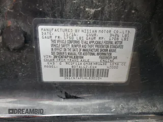 2017 Nissan Versa S Plus z VIN 3N1CN7AP1HL830104, wystawiony jako Copart lot #50961755 z przebiegiem 99 710 mil mil oraz Szkoda całkowita • Salvage title. Historia ofert i sprzedaży dostępna na DreamBid. Obrazek 15.