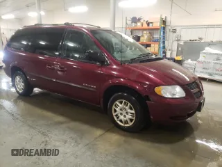 2001 Dodge Caravan Sport with VIN 2B4GP44321R394918, listed as a Copart auction lot 54385635 with 222,858 mi miles and Clean Title. Bid and sale history available at carsss.com. Image 4.