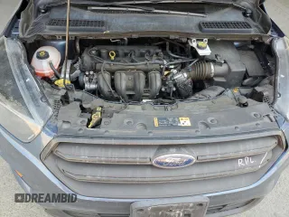 2018 Ford Escape S with VIN 1FMCU0F79JUB86844, listed as a Copart auction lot 64446735 with 155,329 mi miles and Salvage title. Bid and sale history available at DreamBid. Image 12.
