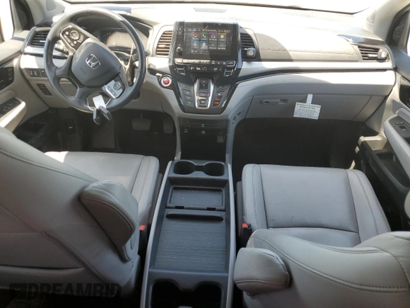 2023 Honda Odyssey Touring with VIN 5FNRL6H86PB043474, listed as a Copart auction lot 61672545 with 39,176 mi miles and Salvage title. Bid and sale history available at DreamBid. Image 8.