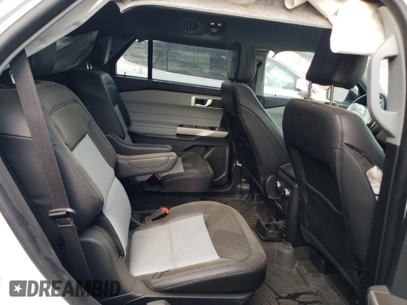 2022 Ford Explorer XLT with VIN 1FMSK8DH9NGC15548, listed as a Copart auction lot 77819694 with 23,087 mi miles and Salvage Title. Bid and sale history available at DreamBid. Image 11.