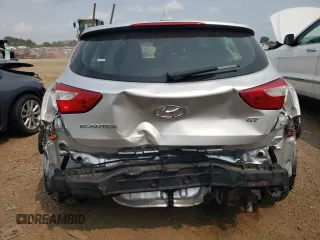 2013 Hyundai Elantra GT with VIN KMHD35LE8DU120376, listed as a Copart auction lot 64396604 with 87,682 mi miles and Salvage Title. Bid and sale history available at carsss.com. Image 6.