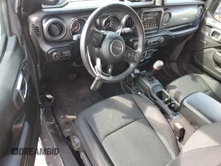 2022 Jeep Wrangler Sport S with VIN 1C4GJXAG2NW195751, listed as a Copart auction lot 44842615 with 42,289 mi miles and Salvage title. Bid and sale history available at DreamBid. Image 8.