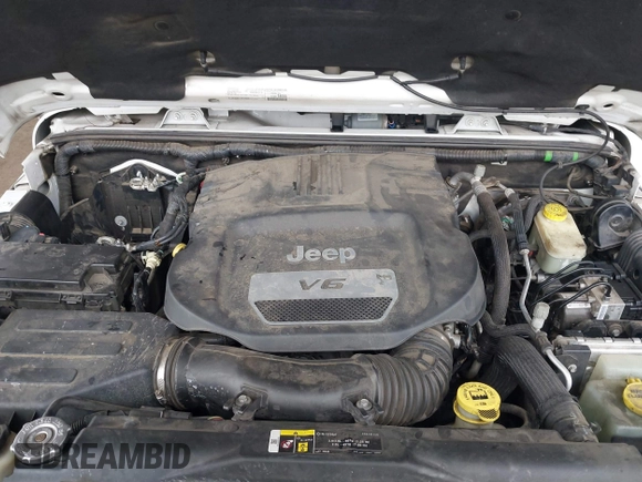 2017 Jeep Wrangler Unlimited Sahara with VIN 1C4HJWEG0HL595144, listed as a IAAI auction lot 41644511 with 143,512 mi miles. Bid and sale history available at carsss.com. Image 10.