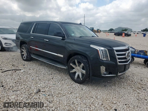 2015 Cadillac Escalade ESV Premium with VIN 1GYS4JKJ4FR271537, listed as a Copart auction lot 58758975 with 176,527 mi miles and Clean title. Bid and sale history available at DreamBid. Image 4.