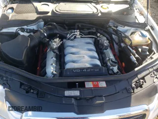 2008 Audi A8 L 4.2L with VIN WAUMV94EX8N013623, listed as a Copart auction lot 80224674 with 116,713 mi miles and Salvage Title. Bid and sale history available at carsss.com. Image 11.