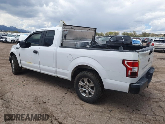 2018 Ford F-150 XL с VIN 1FTEX1EB0JKD11189, выставлен на аукционе Copart как лот 55776095 с пробегом 109 388 миль миль и Списание • Salvage title. История ставок и продаж доступна на DreamBid. Изображение 2.