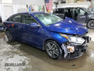 2021 Kia Forte EX with VIN 3KPF54AD5ME410889, listed as a Copart auction lot 45410725 with Not Provided miles and Salvage Title. Bid and sale history available at DreamBid. Image 4.