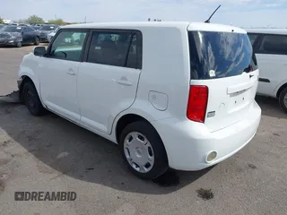 2008 Scion xB with VIN JTLKE50E281034521, listed as a IAAI auction lot 41896438 with 136,605 mi miles. Bid and sale history available at carsss.com. Image 3.