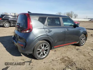 2022 Kia Soul Turbo with VIN KNDJ53AF0N7837226, listed as a Copart auction lot 89053435 with 61,408 mi miles and Salvage Title. Bid and sale history available at carsss.com. Image 3.
