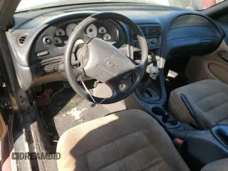 1998 Ford Mustang GT with VIN 1FAFP45X6WF213128, listed as a Copart auction lot 43036675 with 117,386 mi miles and Salvage Title. Bid and sale history available at carsss.com. Image 8.