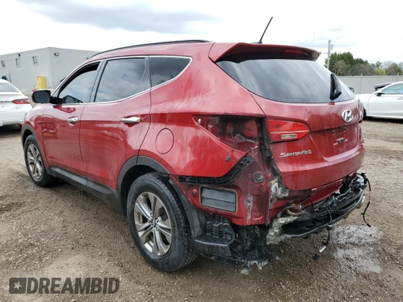 2016 Hyundai Santa Fe z VIN 5XYZUDLBXGG346366, wystawiony jako Copart lot #55322995 z przebiegiem Nie podano mil oraz Czysty tytuł • Clean title. Historia ofert i sprzedaży dostępna na DreamBid. Obrazek 2.